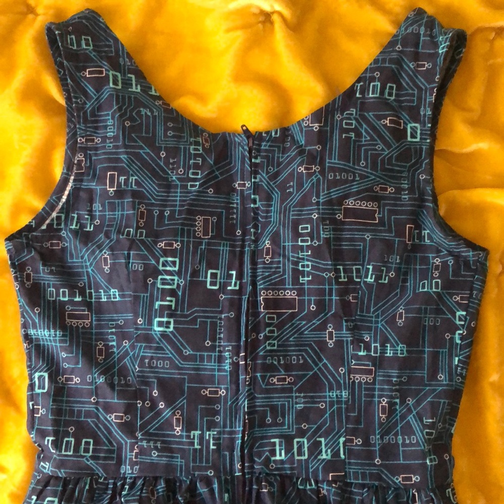 Modcloth As Days Go Binary A-Line Dress - image 5